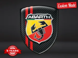 Fiat Abarth Stoßstange Custom Aufkleber Stil Max Modern Pro Robust